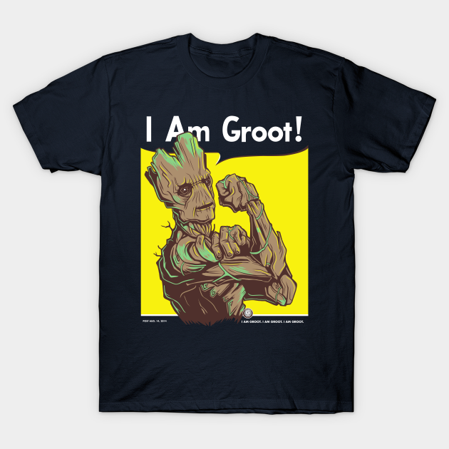 I am Groot! - Groot - T-Shirt | TeePublic